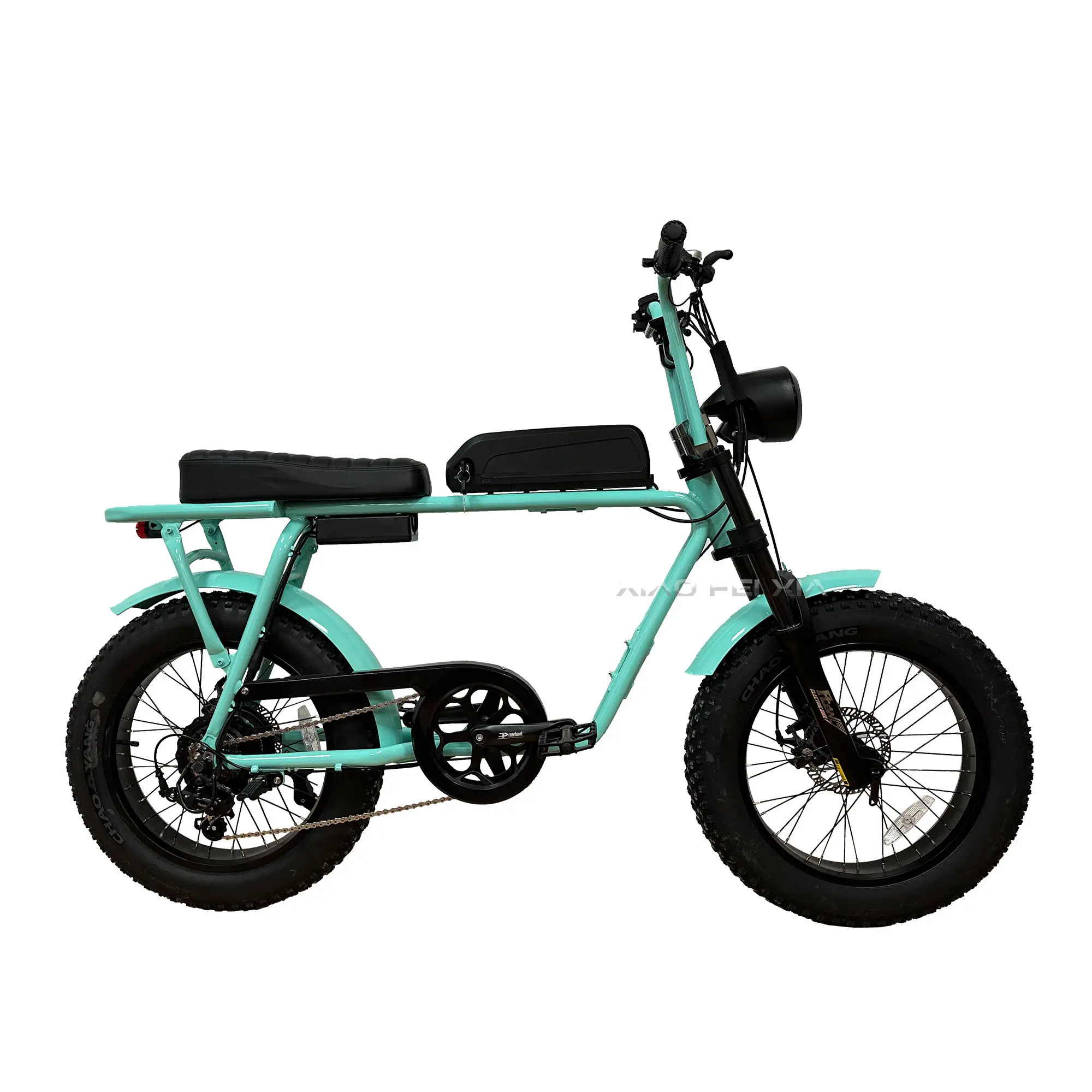 

Электровелосипед Tiffany Blue с гладкой рамой, 20-дюймовыми шинами 4.0, 48В 750Вт, с мотором Bafang, из Китая, для взрослых