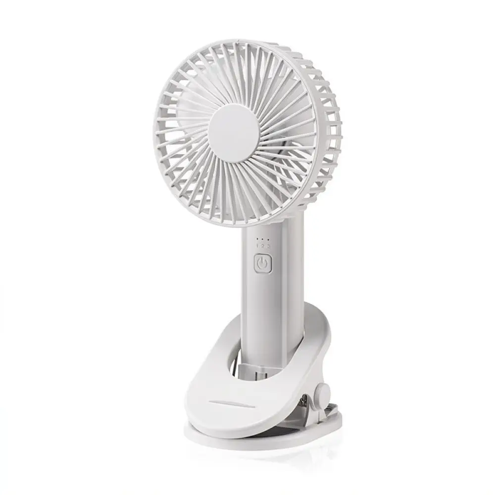 Mini Desk Clip Fan For For Xinjingwei Portable Handheld Cooler USB Rechargeable Quiet Air Fan Student Office Bedside Tool