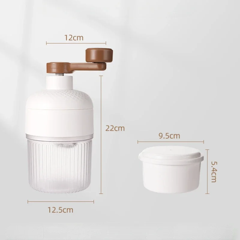 Household Small Size Hand-Operated Making Smoothie Machine with Ice Cube Mold Kitchen Hand Shaved Ice Breaker   JJ1050 view 6