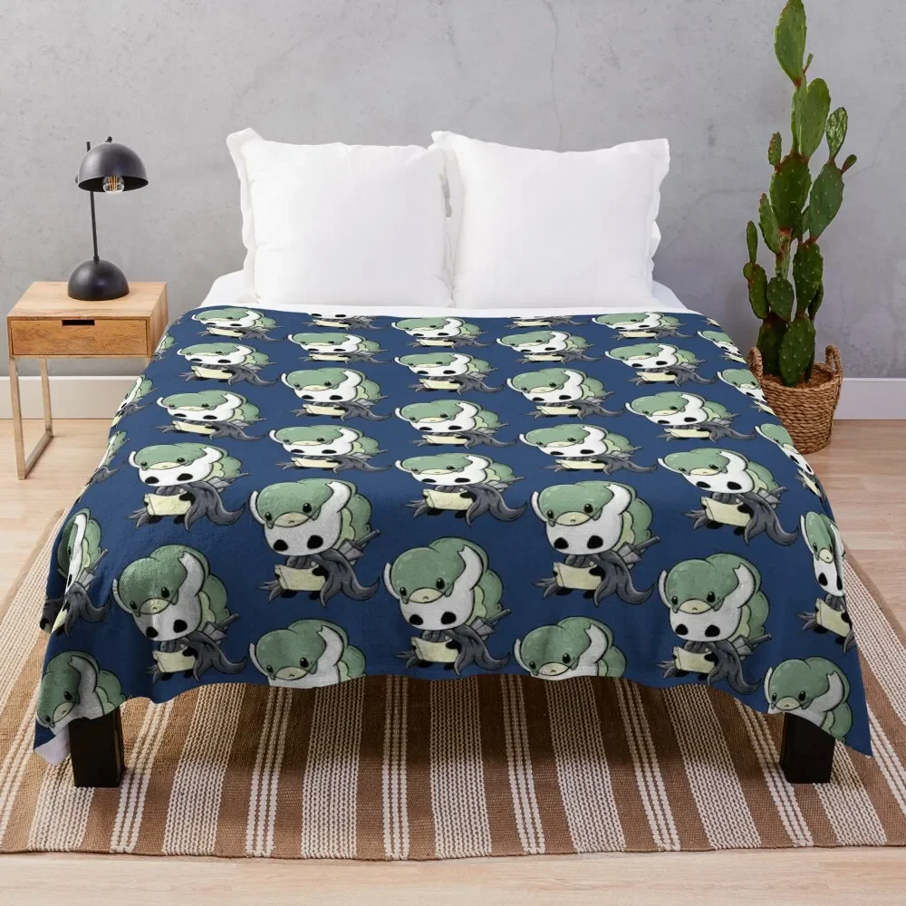 

hollow knight Active Throw Blanket Beautifuls Plaid on the sofa Moving Blankets