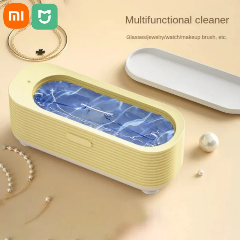 Xiaomi Mijia Multi-functional Cleaning Machine Jewelry Makeup Brush Eye Cleaner Portable Mini Electric Cleaning Box