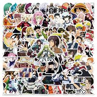 100PCS Mix Anime Stickers Waterproof DIY Graffiti Phone Laptop Luggage Guitar Notebook Cup Cartoon Stickers Kids Toy