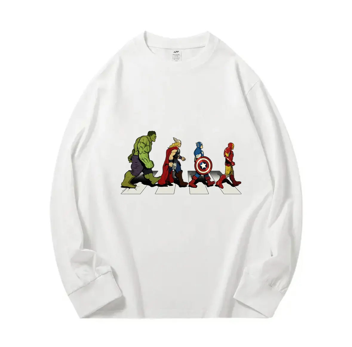 

Spring and Autumn Korean version jacket 2024 new Hong Kong style American trend versatile Chinese cotton pure cotton sweatshirt