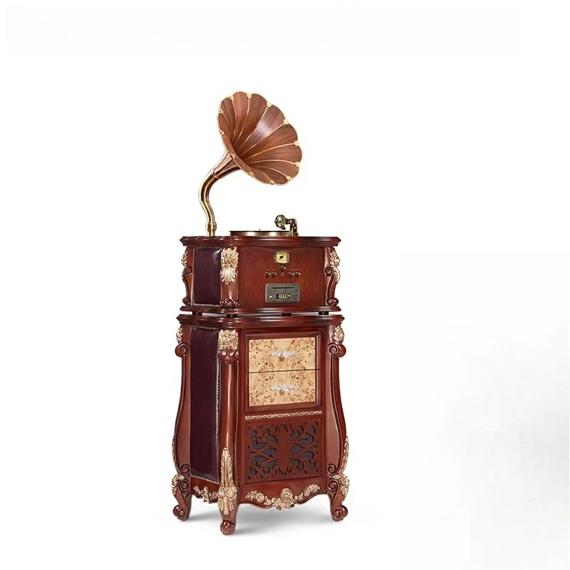 parchment phonograph vinyl record player record player retro