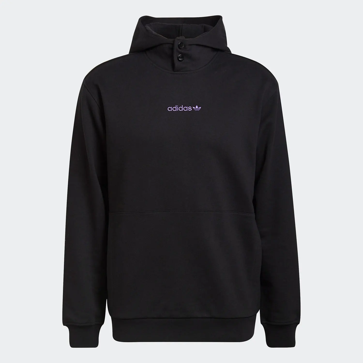 هوديي رياضي فضفاض للرجال من Adidas Official Original Three Stripes HN0381