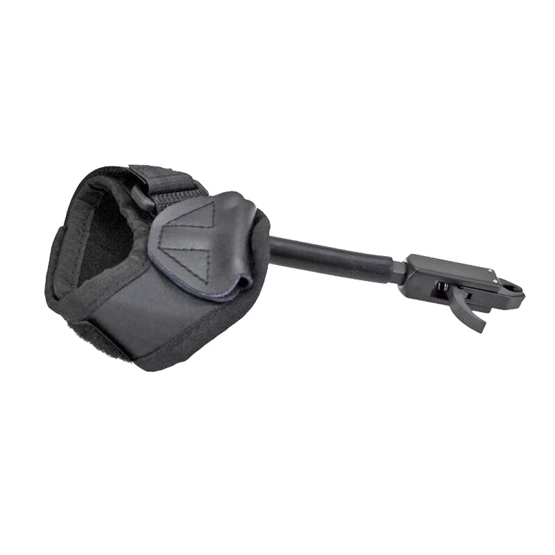 1Pc Bogenschießen Sattel Mitteilung Hilfe Schwarz Farbe Verbindung Bogen Strap Schießen Pro Pfeil Trigger Armband Bogenschießen Bogen – Detail 11