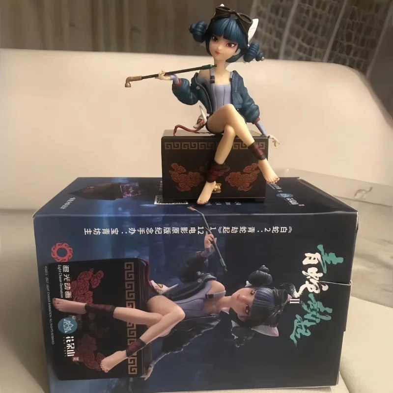 

In Stock Green Snake Baoqingfang Master 1/12 Action Figures Collectable Model Original Film Commemorative Figurine Xmax Toy Gift