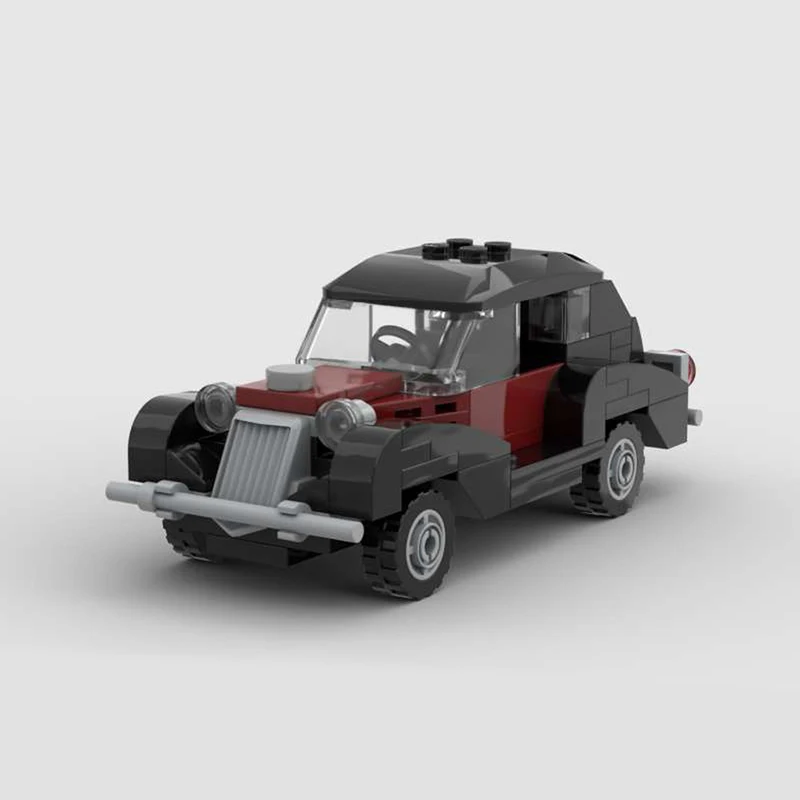 

Classic MOC car technology speed champion classic car building blocks racing building blocks Christmas gift city creativity