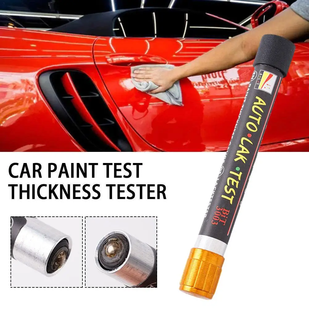 1 PC สีรถเครื่องทดสอบความหนา Auto Lak ทดสอบแบบพกพาความหนาสีเครื่องทดสอบอัตโนมัติเมตรเคลือบ Gauge CRASH เครื่องมือ B7N7