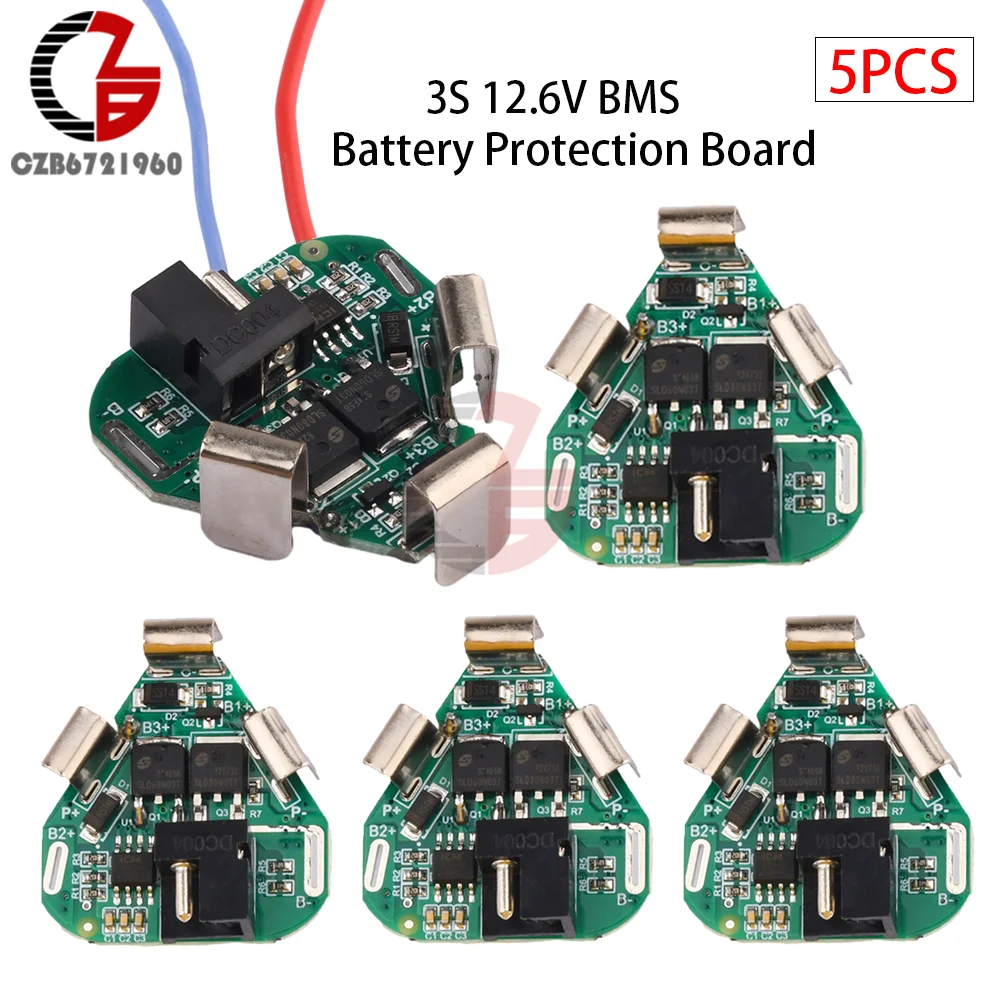 

12,6 В 3S плата защиты литиевой батареи электрическая дрель плата защиты аккумулятора MOS трубка батарея эквалайзер печатная плата