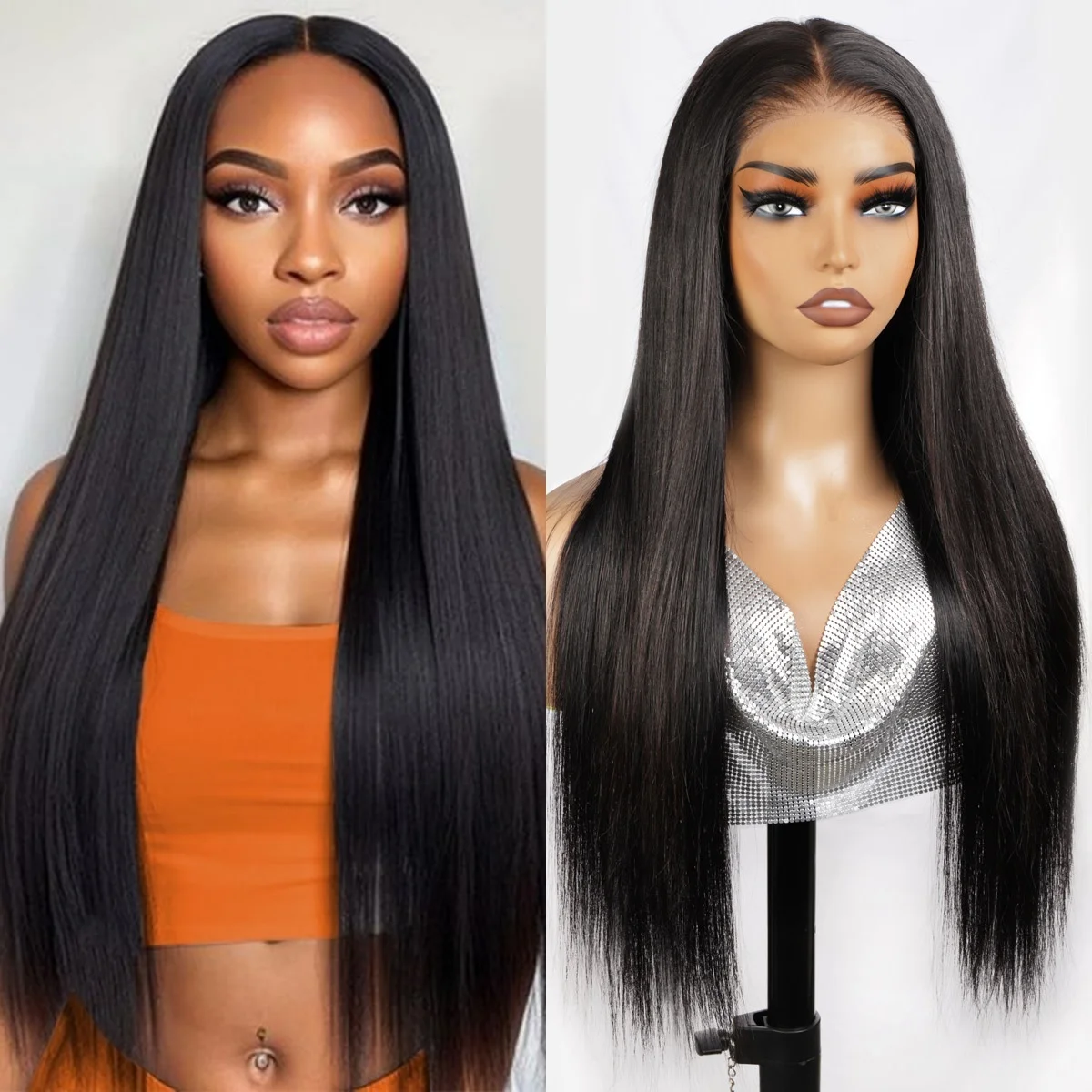 ارتداء والذهاب شعر مستعار بدون صمغ شعر بشري قبل قطعها قبل قطع 5x5 الدانتيل إغلاق الباروكات شعر الإنسان للنساء 180 كثافة جاهزة للارتداء