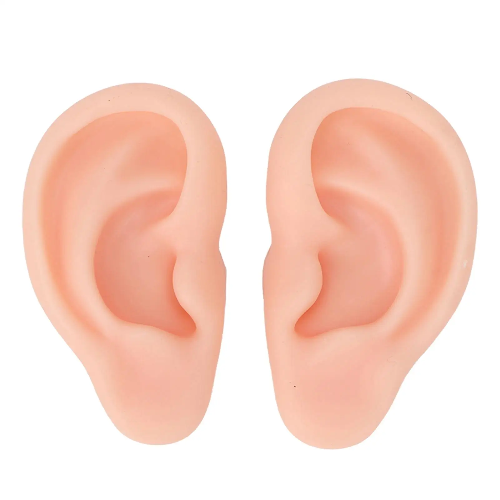 Reusable Silicone for ear Model - 1 Pair for Convenient Piercing Exercise