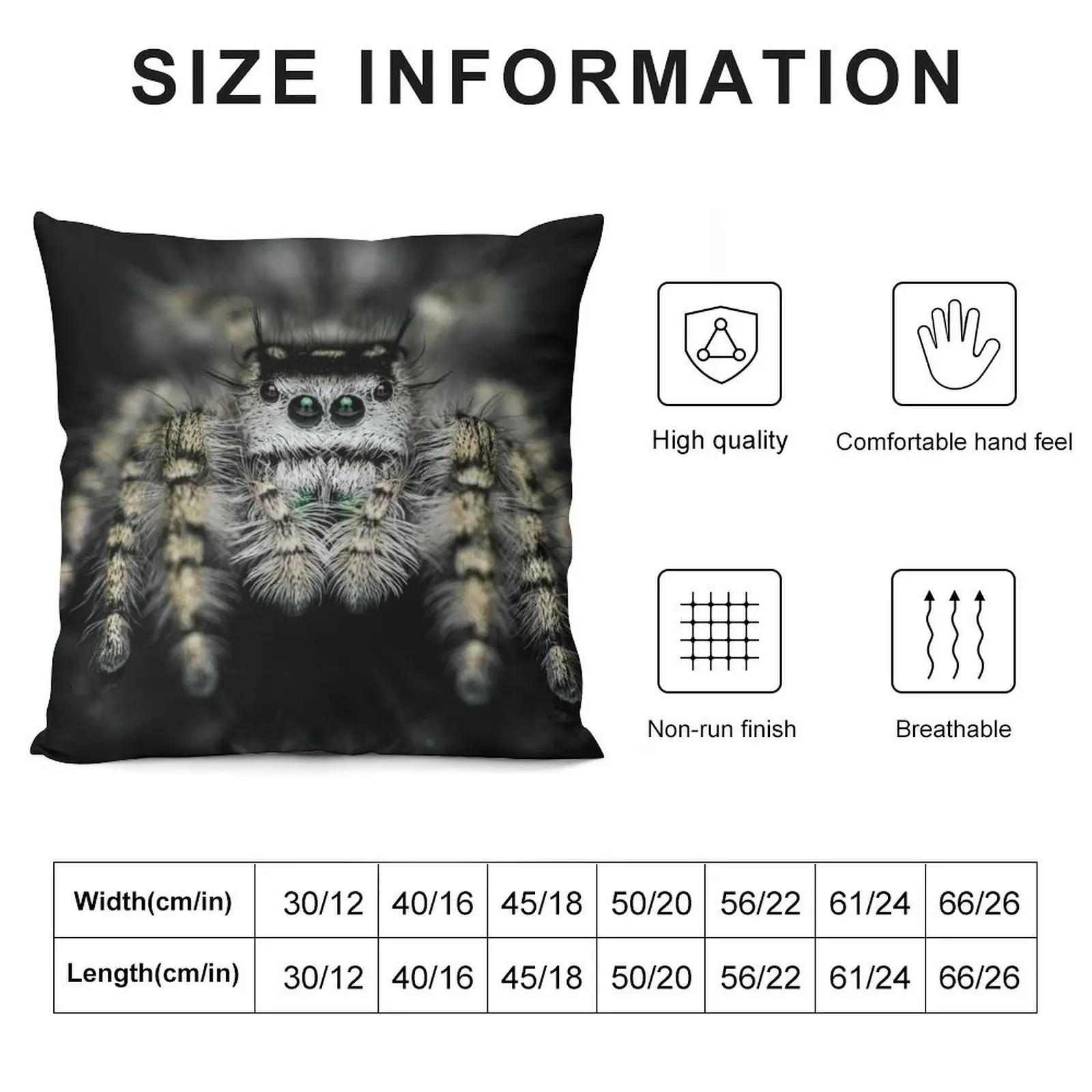 Jumping Spider (Phidippus otiosus) Throw Pillow luxury decor Sofa Cushions Cover pillow