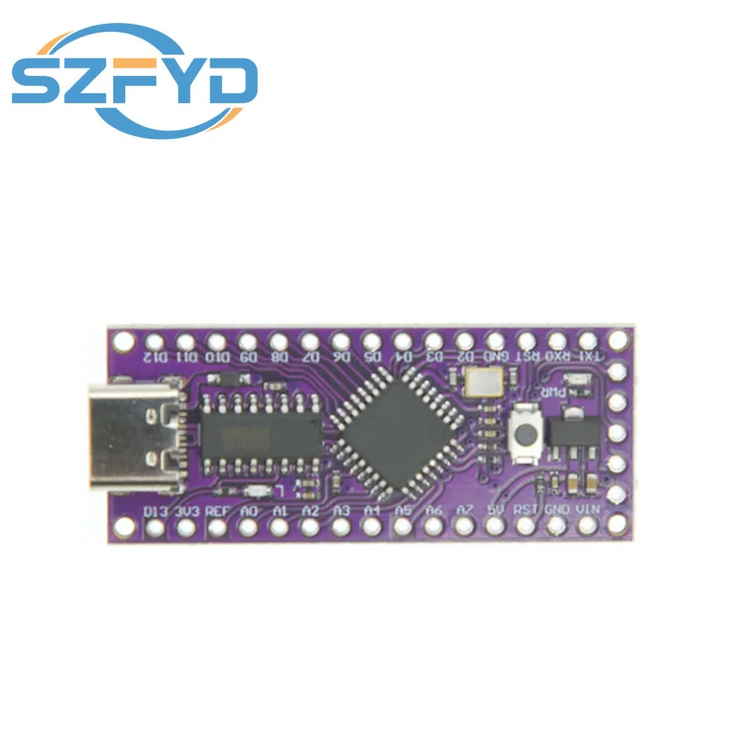 LGT8F328P-LQFP32 MiniEVB Tipo-C: placa compatible Arduino Nano V3.0 - imagen 2