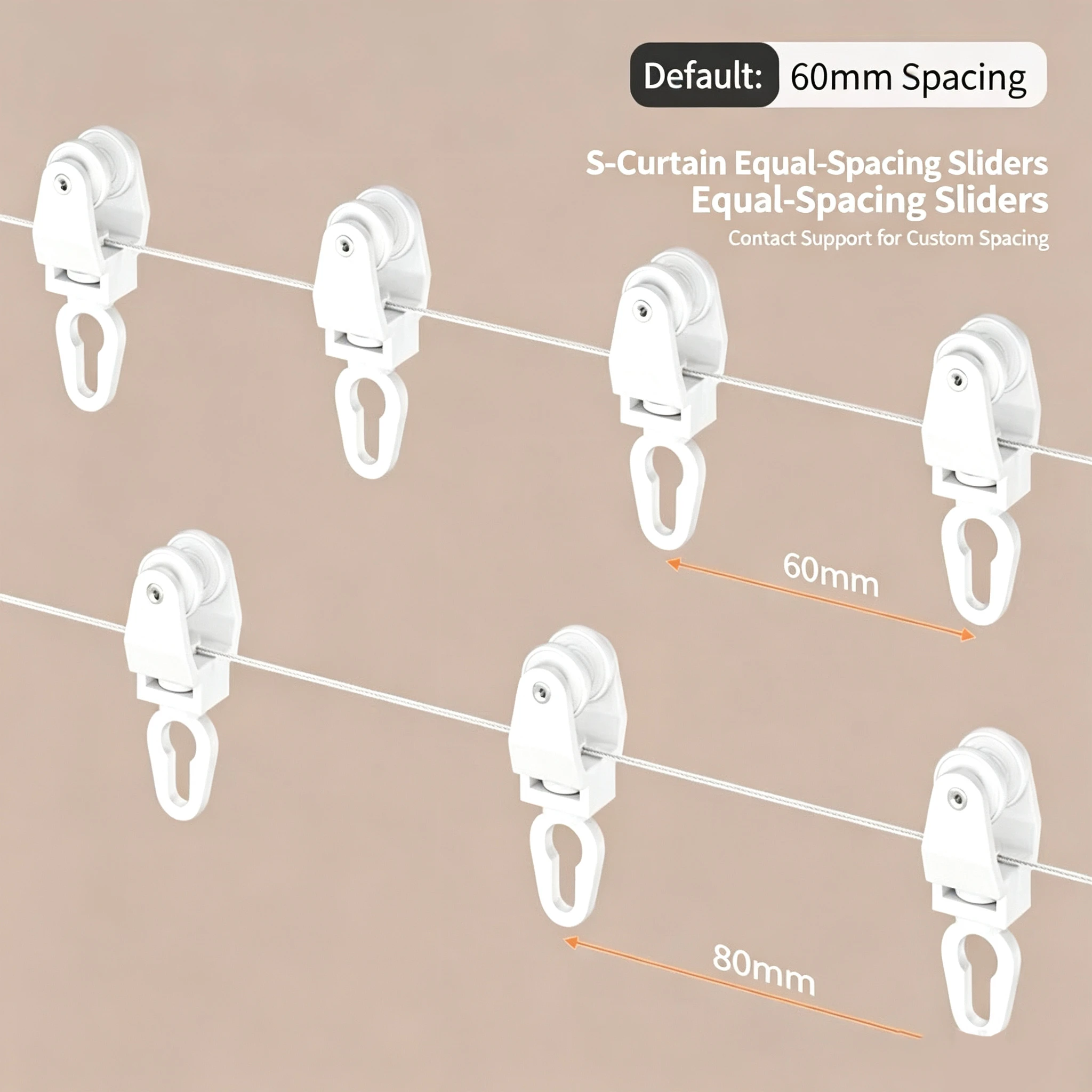 S Fold Wave Smart Curtain track systems Tuya Zigbee WiFi Mini Electric Curtain Automatic Rail Rod Support Alexa Google Assistant