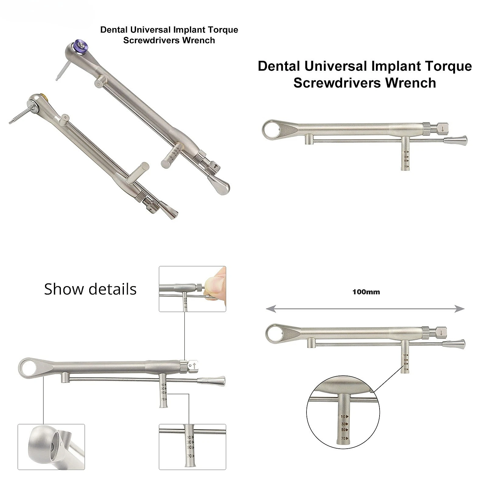 Dentals Implants Repair Tool Thommen Screwdriver Torque Ratchet Wrench