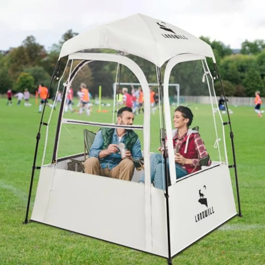 

Всепогодная спортивная палатка-тент Pod Pop Up Bubble Clear 540 для активного отдыха ° Зимняя палатка для 1-2 человек: быстросборное убежище для холодной погоды с... (описание)