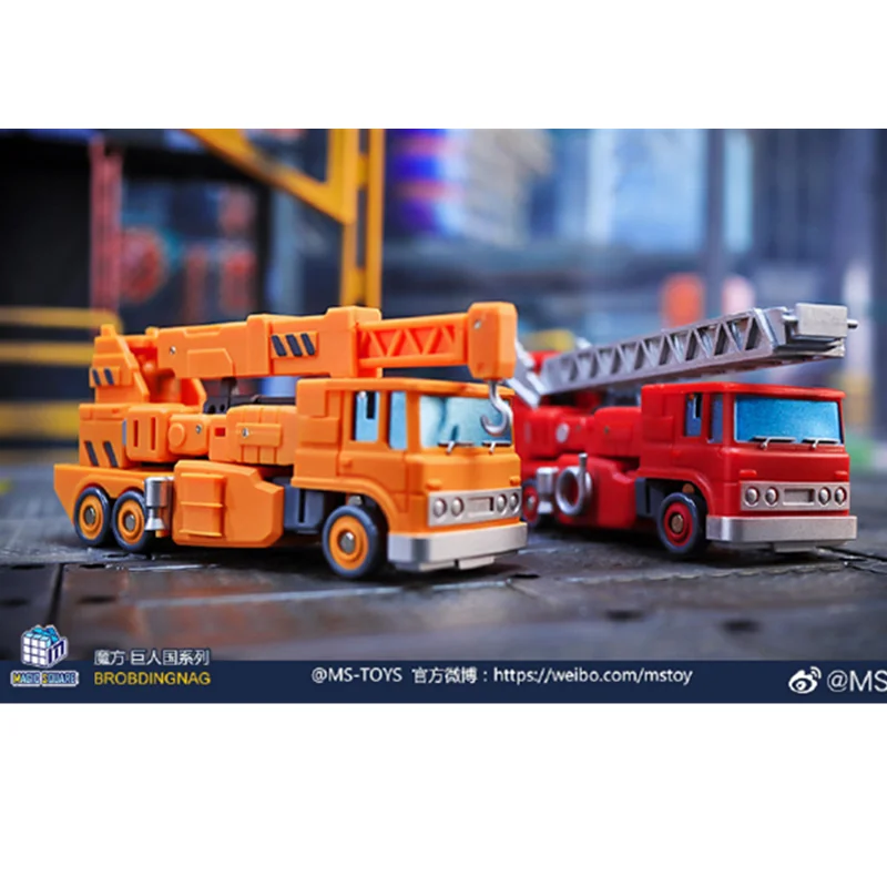 Magic Square MS-TOYS Transformation MS-B01A MS-B02A Grapple Inferno Action Figure Toy With Box