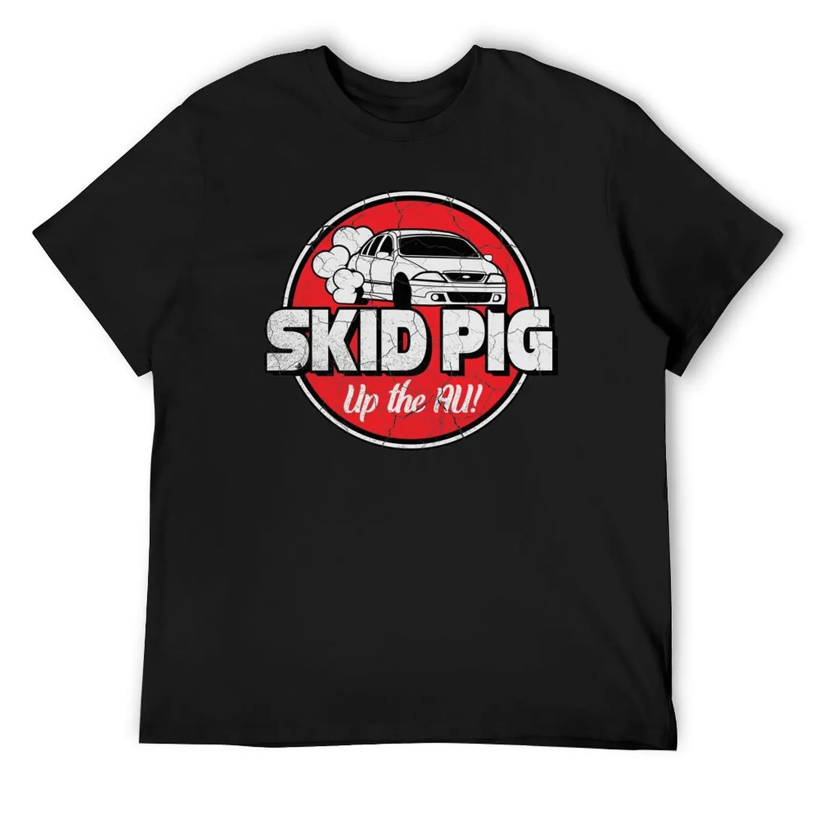 

AU Falcon skid pig T-Shirt oversized funny shirt cotton oversized graphic tee gifts for boyfriend men graphic t shirts