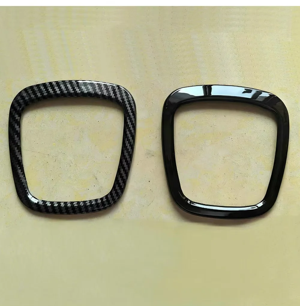 ABS Auto Steering Wheel Center Panel Logo Frame Decorative Circle For Audi A4 B6 B7 B8 A6 C6 A5 Q7 Q5 A3 8P