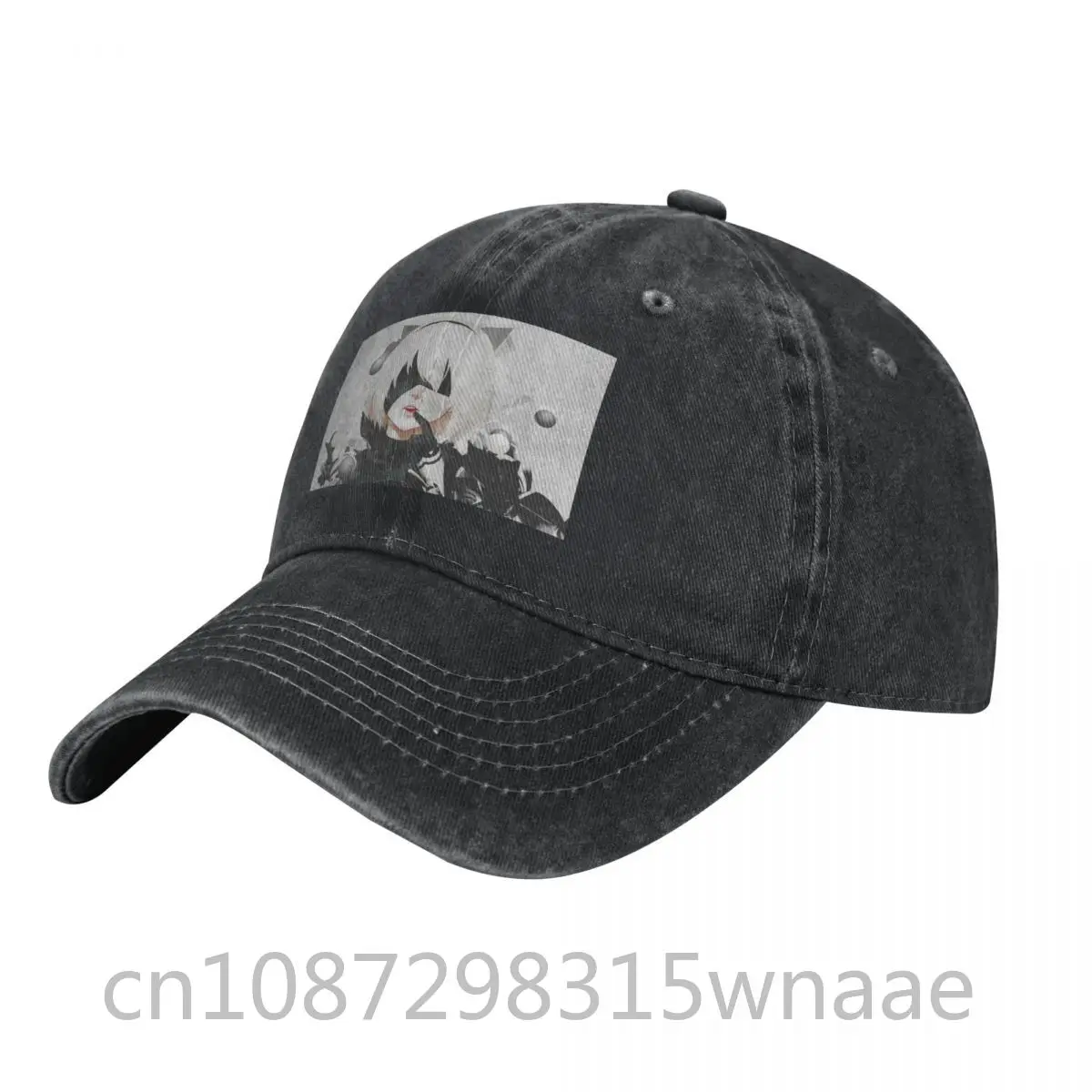 

NieR Automata YoRHa Funny Baseball Cap cotton Hats Adjustable Hat Fashion Casual Cap Truck driver Hat