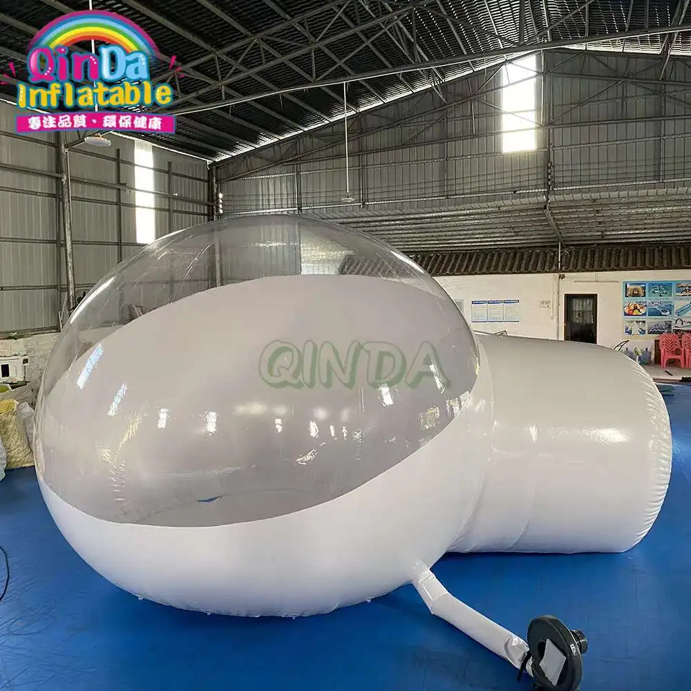 Outdoor Camping Inflatable Transparent Dome Tent , High Quality Inflatable Clear Bubble Tent