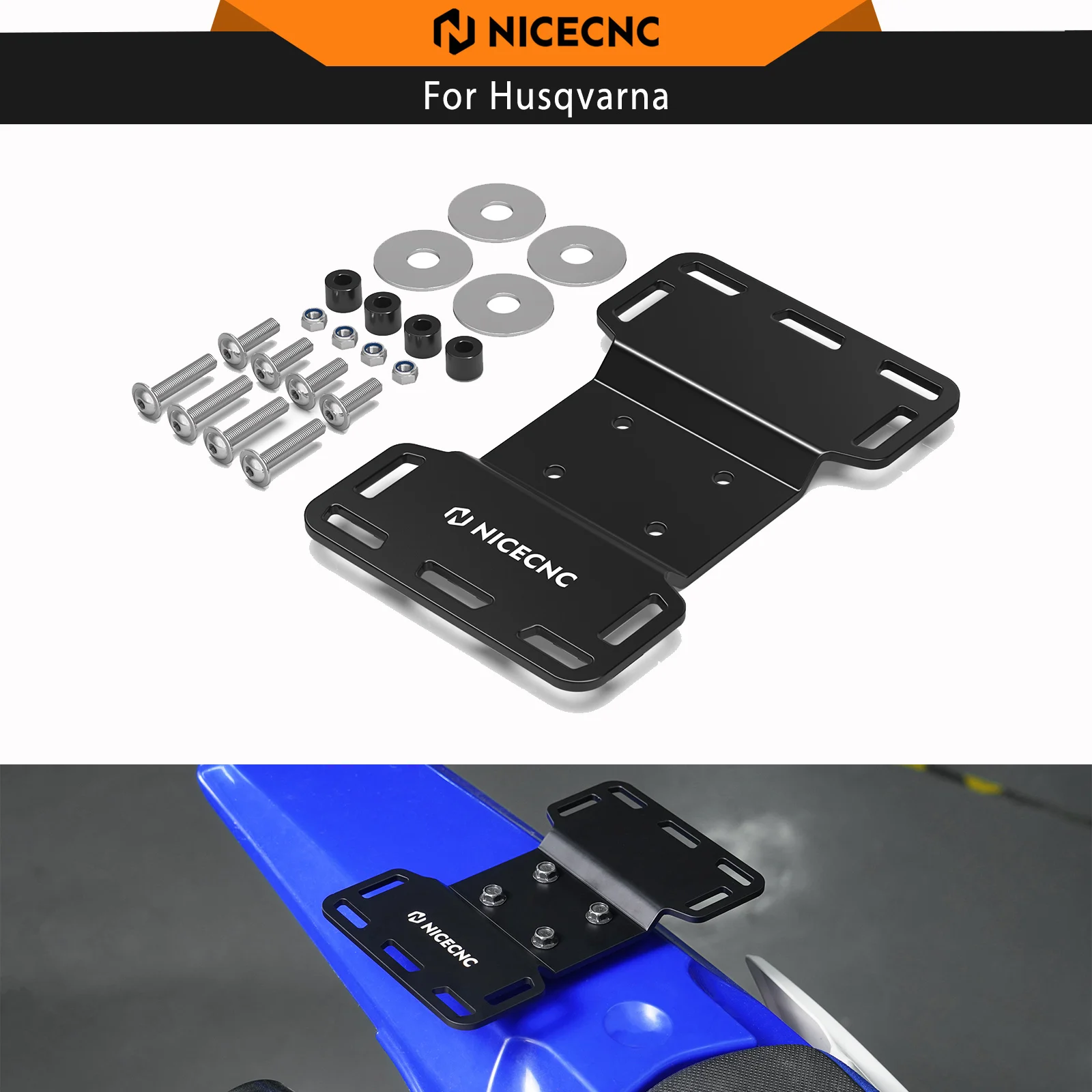 NICECNC Rear Luggage Rack Cargo Rack Tail Rack For Suzuki DRZ400 E S SM DRZ400E DRZ400SM DRZ400S RMZ RMZ RMX DRZ 250 400 450 