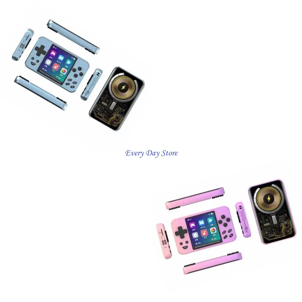 

Консоль с беспроводной зарядкой 15 Вт встроенна 6000 игровых игровых систем.