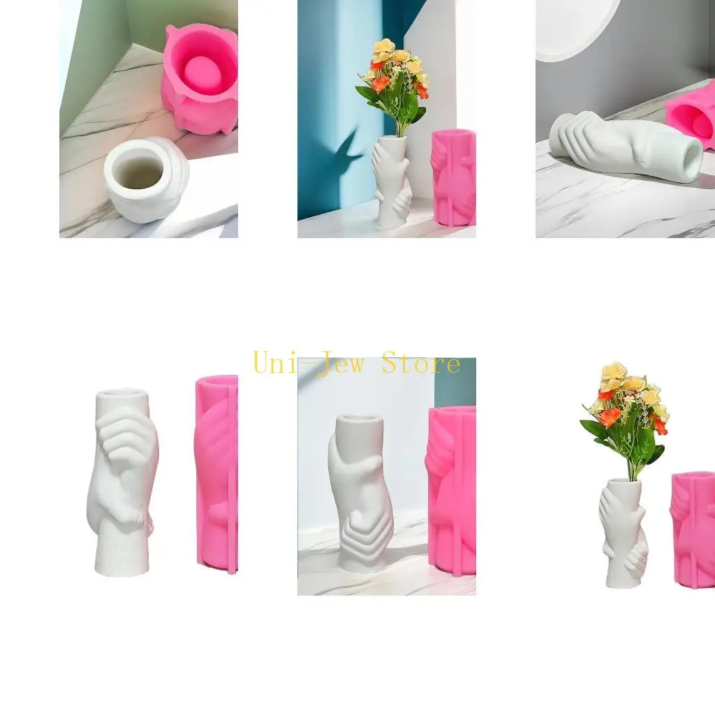 

40 ГБ DIY ваза силиконовая форма ручной работы гипсоцементная форма нерегулярные цветочные композиции украшения смоляные формы
