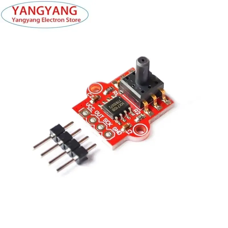 1/2/5Pcs New HX710B Digital Barometric Pressure Sensor Module Liquid Flow Water Level Controller Module Board 0-40KPA 3.3V-5V