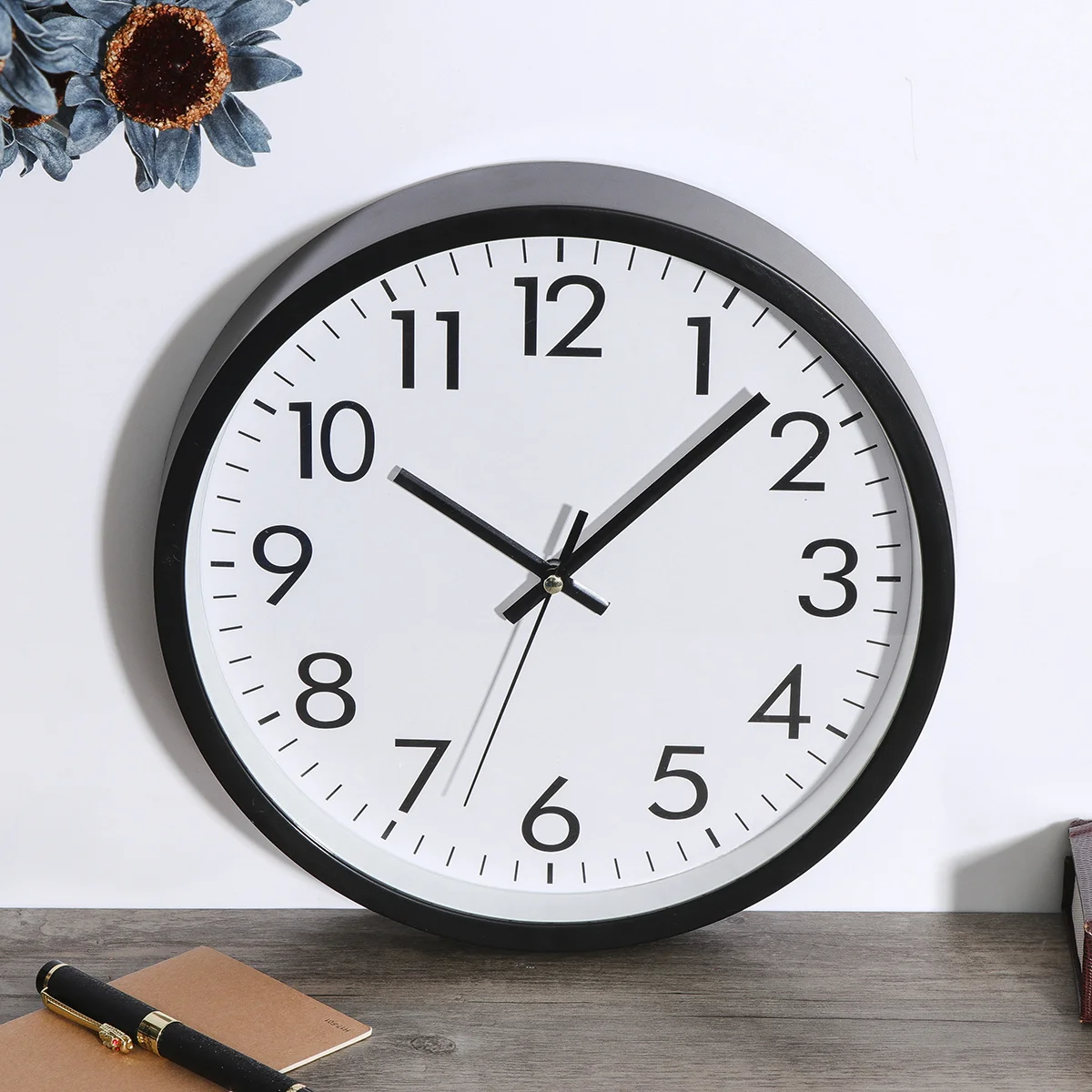 

10-Inch Silent Clock Minimalist Vintage Design For Wall Clock Silent Bedroom Living Room Kitchen Decorative Timepiece