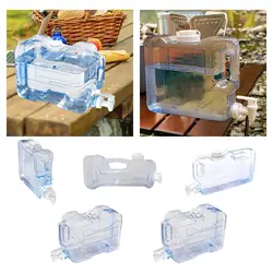 Watercontainers Watertank Met Kraan Multifunctionele Water Emmer Water Kan Wateropslagdrager Voor Picknick Koken Wandelen