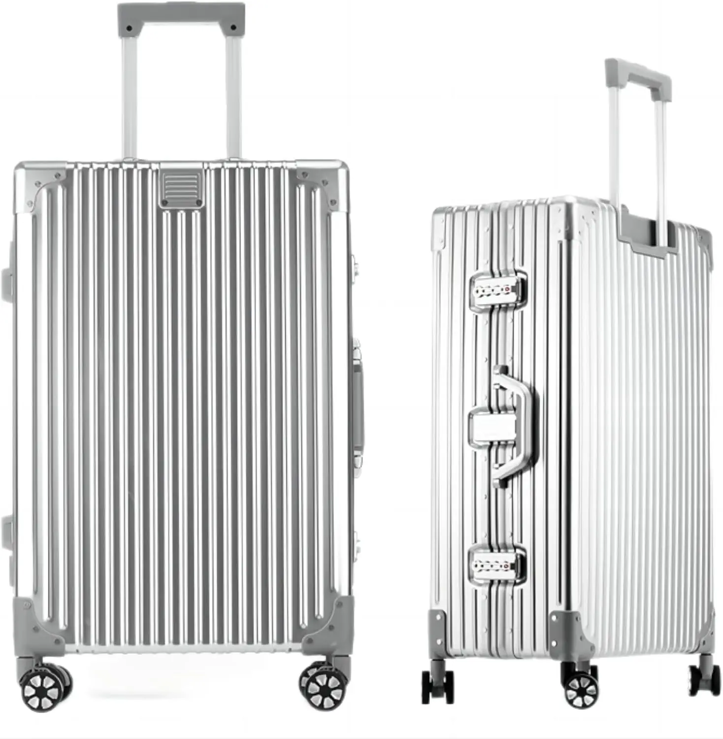 

Carry On Luggage with Aluminum Frame, 20 Inch PC Hard Shell Suitcase with Spinner Wheels and TSA Locks