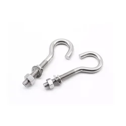 304 Stainless Steel Question Mark Hook Screw / Eyebolt