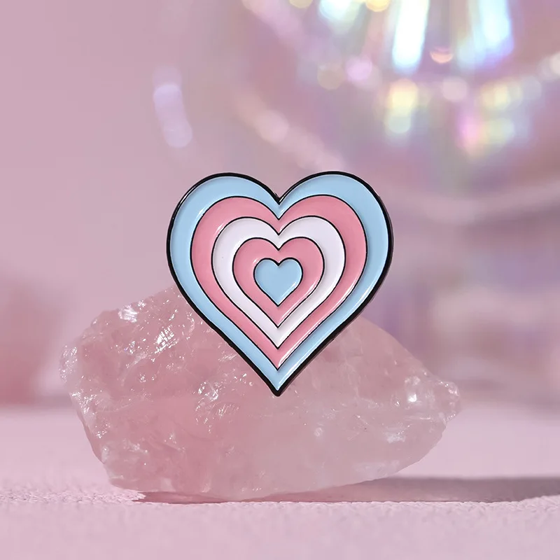 دبابيس المينا للملابس شارة طية صدر السترة ، مجوهرات مثلي الجنس المخنثين ، هدية للحب الأصدقاء والأصدقاء ، المتحولين جنسيا و LGBT