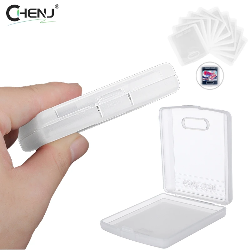 صندوق عرض تخزين خرطوشة بطاقة لعبة واحدة ، حافظة واقية ، استبدال واضح ، عربة تروس اللعبة ، GG ، 1 من من من من