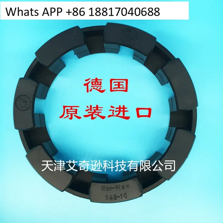 NOR-MEX168-10 Black Rubber Ring Elastomer Pb72