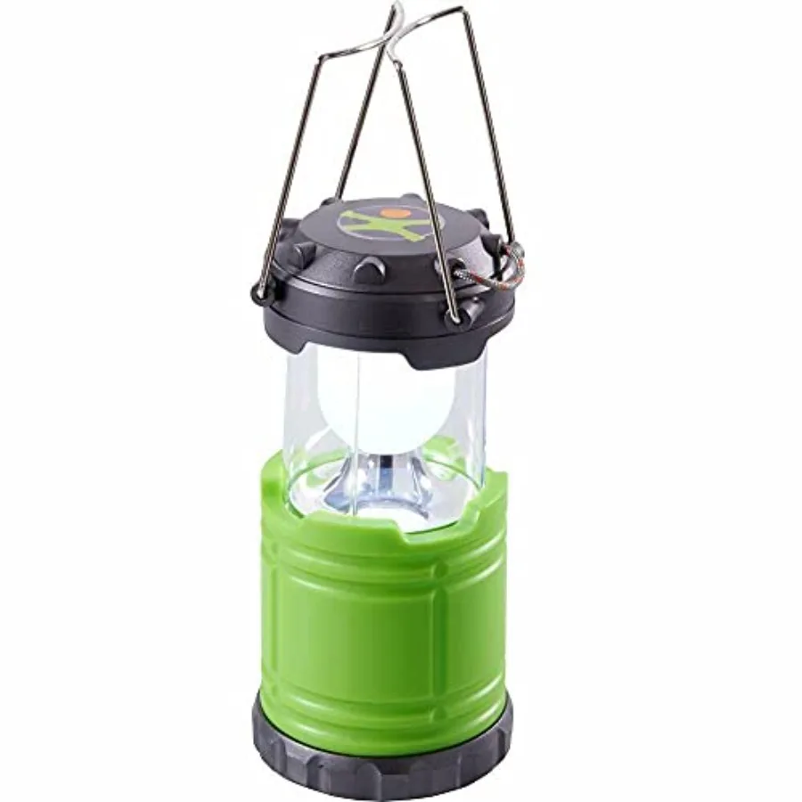 Camping Lantern with Sturdy Handles for Carrying and Hanging with Handy Storage Compartment, Terra Camping Essentials for Ages