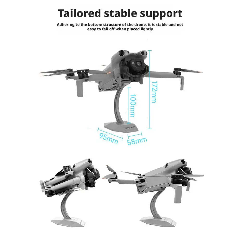   ل dji Mini 5/4/3 Pro حامل عرض مكتبي الطائرة بدون طيار قاعات المعارض عرض قاعدة تثبيت حامل قوس ل dji ملحقات طائرة بدون طيار
