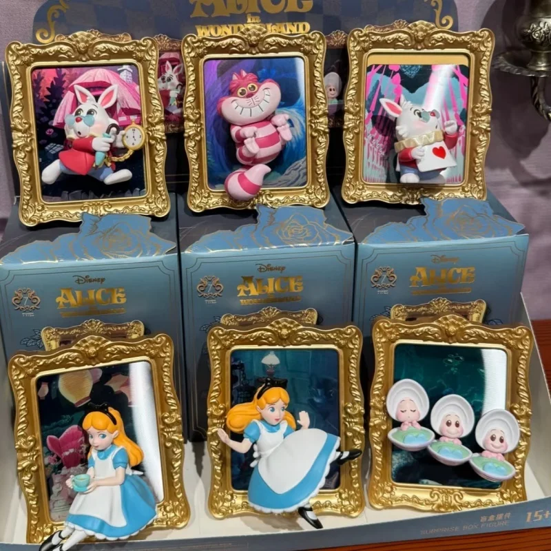 

Новый горячий Miniso слепая коробка Alice Art Museum серии Mystery Box аниме фигурка на заказ Kawaii Коллекционный орнамент игрушка подарок на день рождения