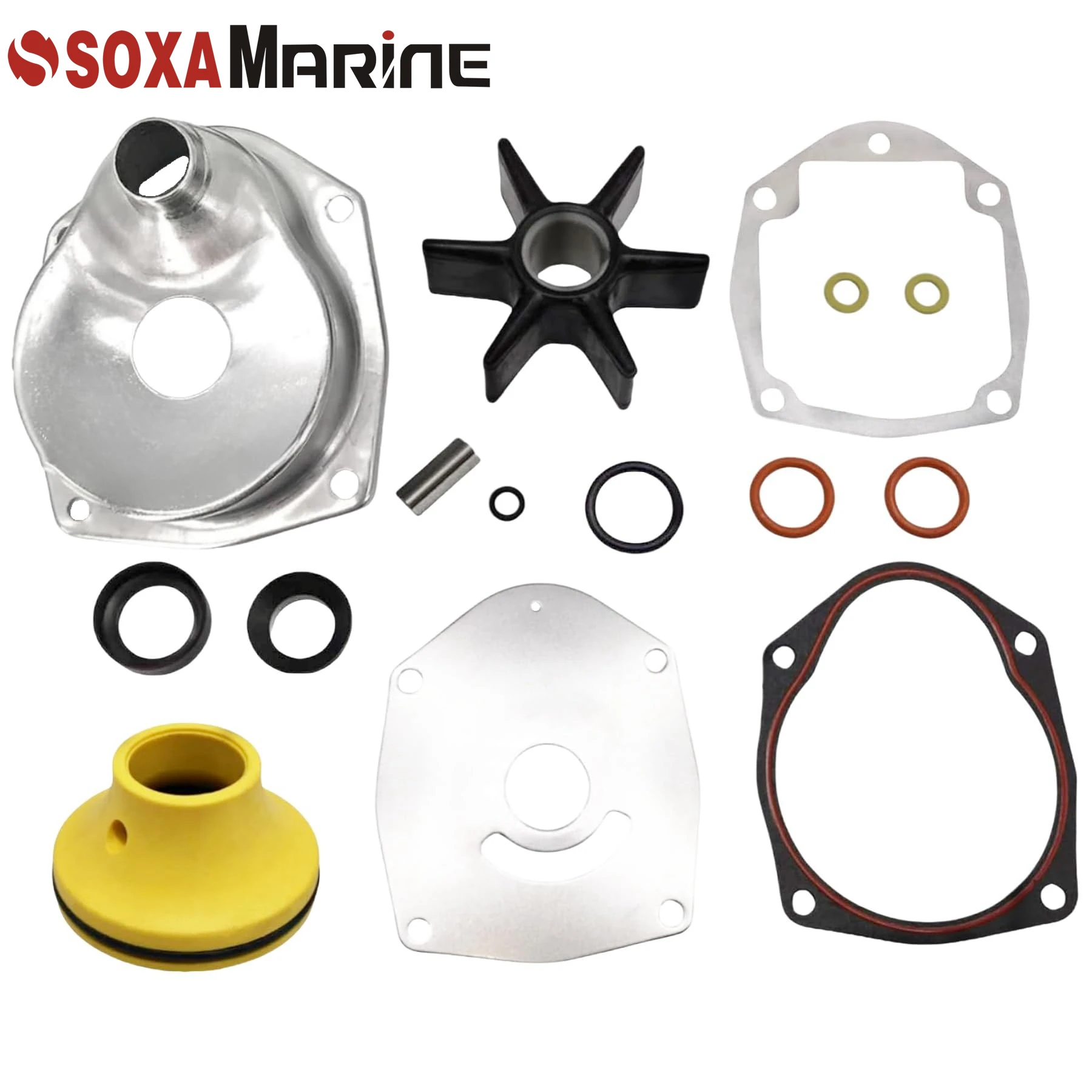 

817275A5 Boat Water Pump Impeller Kit For Mercury 3.0L 200 225 250HP MerCruiser Alpha One 1 Gen 2 Outboard 817275Q05 817275Q4