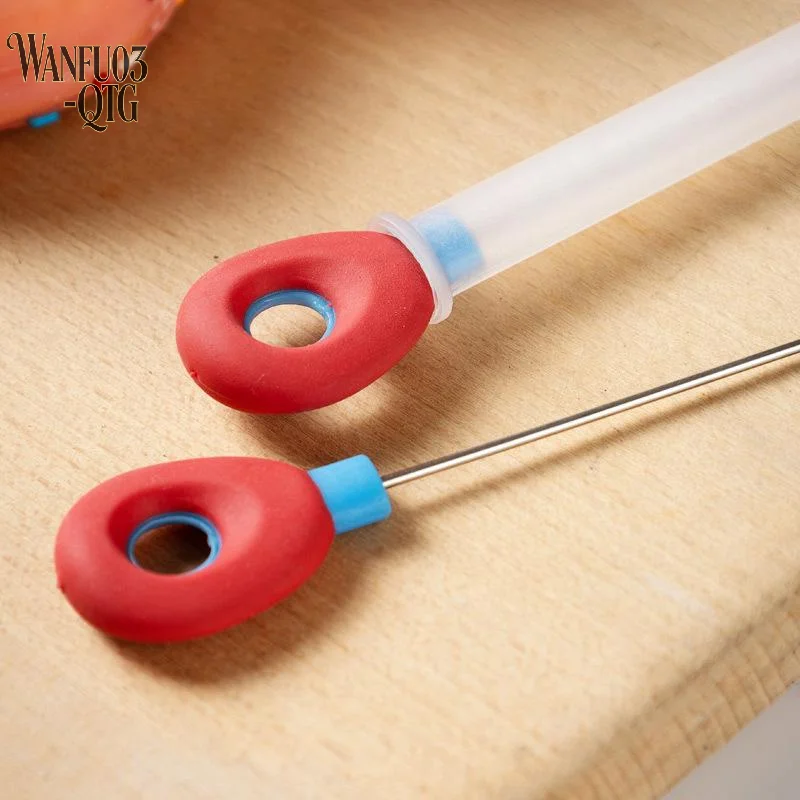 Hot Sale Reusable Cake Tester Probe With Non Slip Silicone Handle For Home Baking Doneness Check