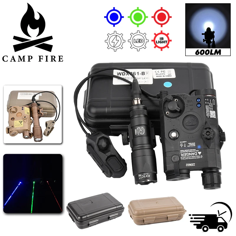 

Surefir UHP PEQ 15 M300A M600C Flashlight M300 M600 Battery box AXON Dual Control Function Switch Fit 20MM Rail Camping Lamp