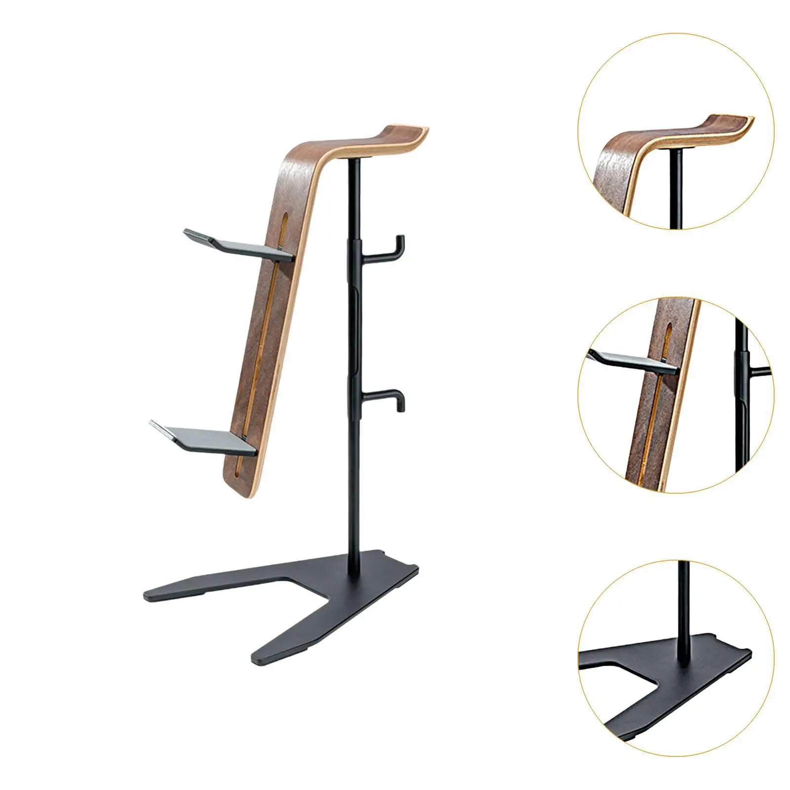 Holz Game Controller Rack Gaming Zubehör Universal Gaming Headset Ständer Holz Game Controller Rack Gaming Zubehör