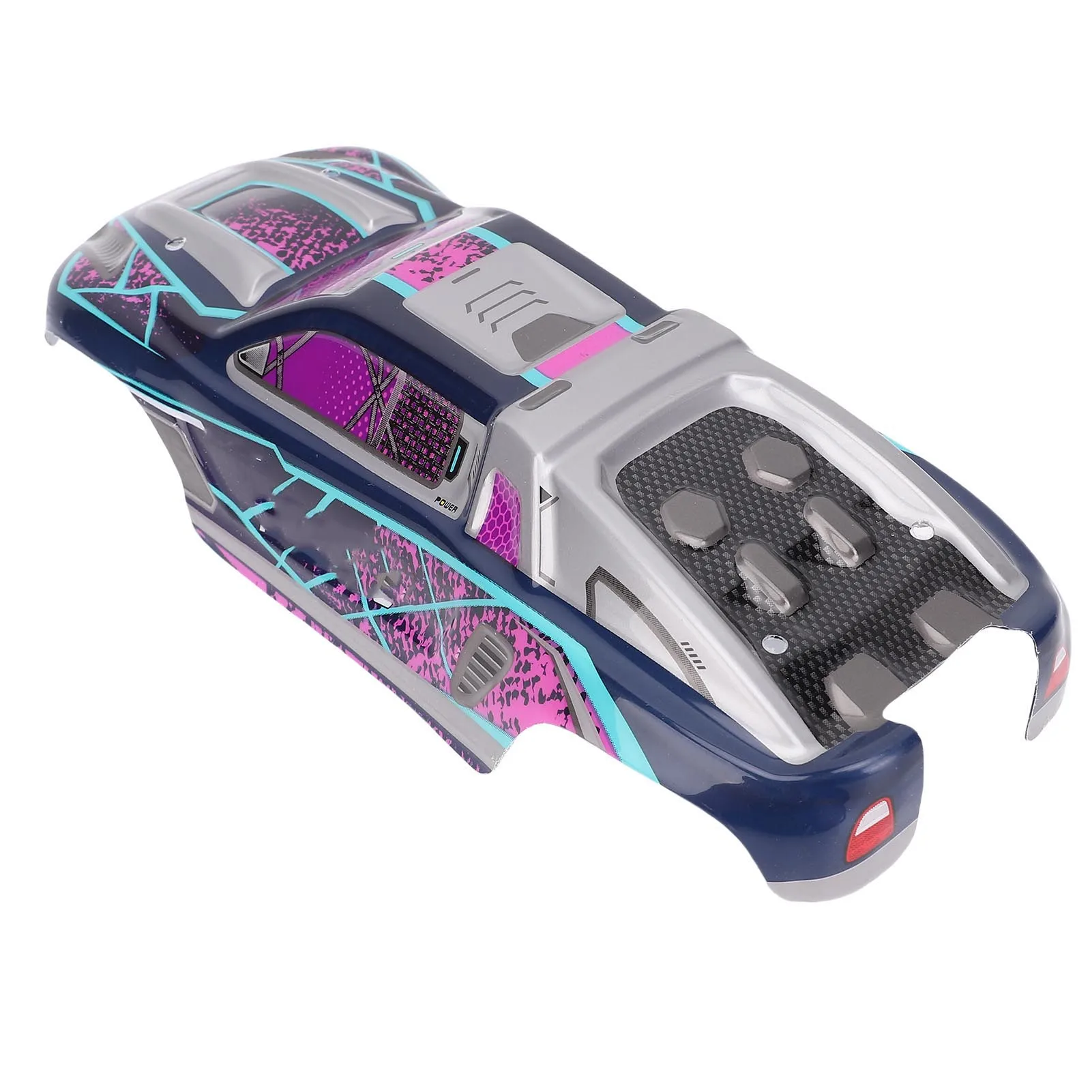 อะไหล่รถ RC พลาสติก ตัวถังรถ RC สำหรับเปลี่ยน ใช้กับ SCY 16101-6210 ชิ้นส่วนอะไหล่พลาสติก อุปกรณ์ประกอบ สีม่วง