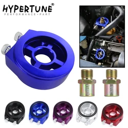 Hypertune - M20X1.5 3/4-16 1/8 NPT Racing Aluminum Oil Pressure Gauge Oil Filter Cooler Sandwich Plate Adapter HT6722
