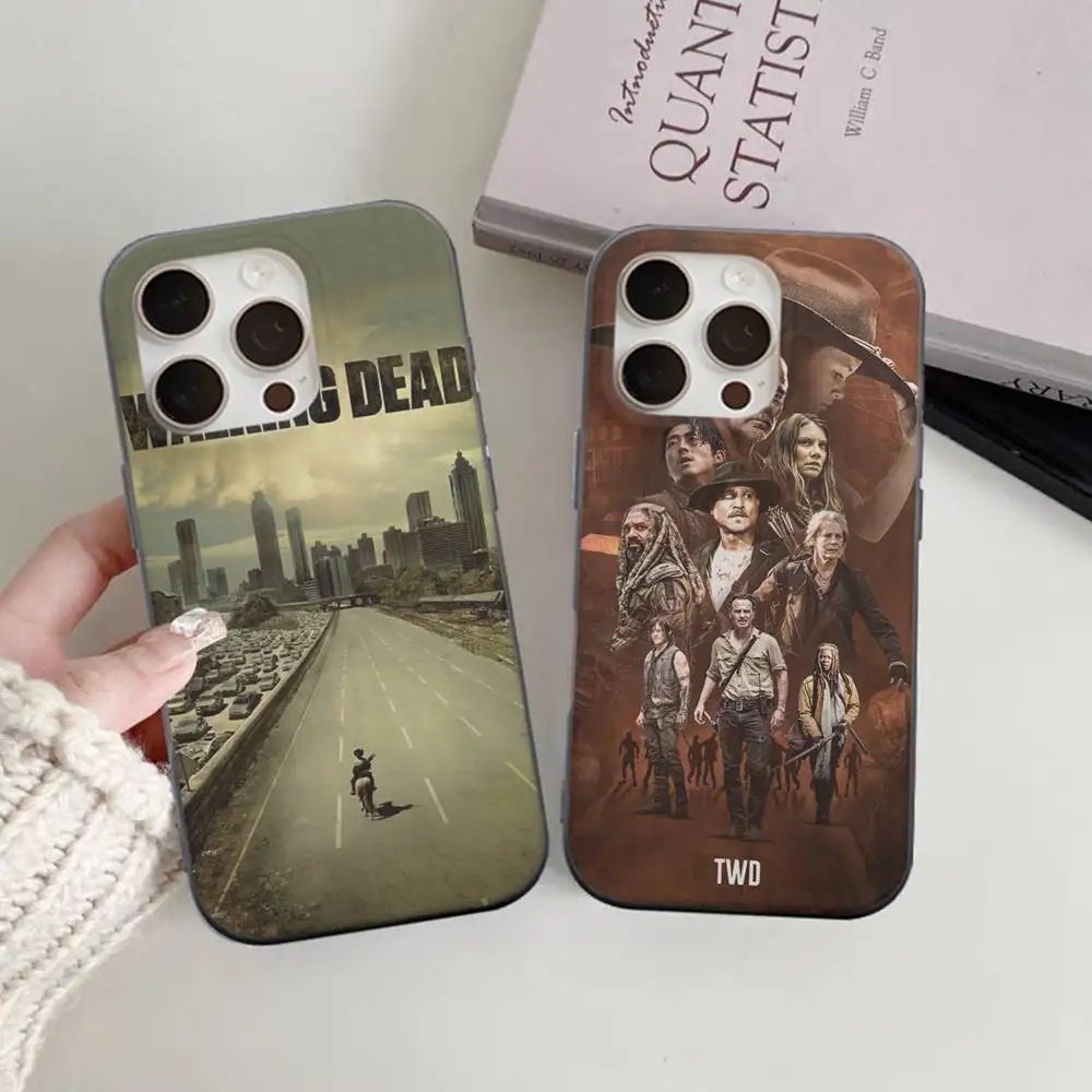 

Horror The W-Walking D-Dead TV Phone Case For IPhone 17 16 15 14 Plus 11 12 13 Pro Max Shockproof Protection Soft Back Cover