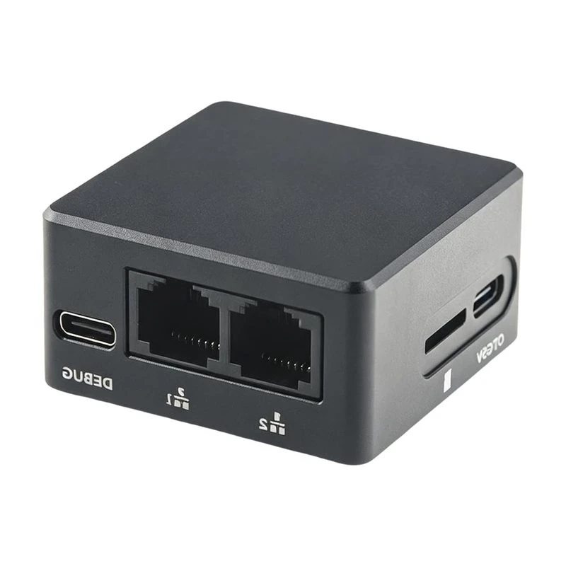 L73A 2026-For Nanopi R28S Development Board With Case Wifi 6 Bluetooth 5.3 Dual USB-C Supports NAS Edge AI Mini PC 64GB EMMC