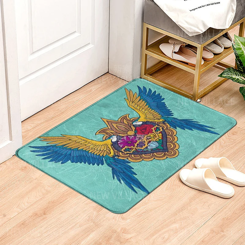 House entrance carpet Home Colorful animals doormat  Room Bath mat Foot mat bathroom non-slip mat Kitchen water absorption mat