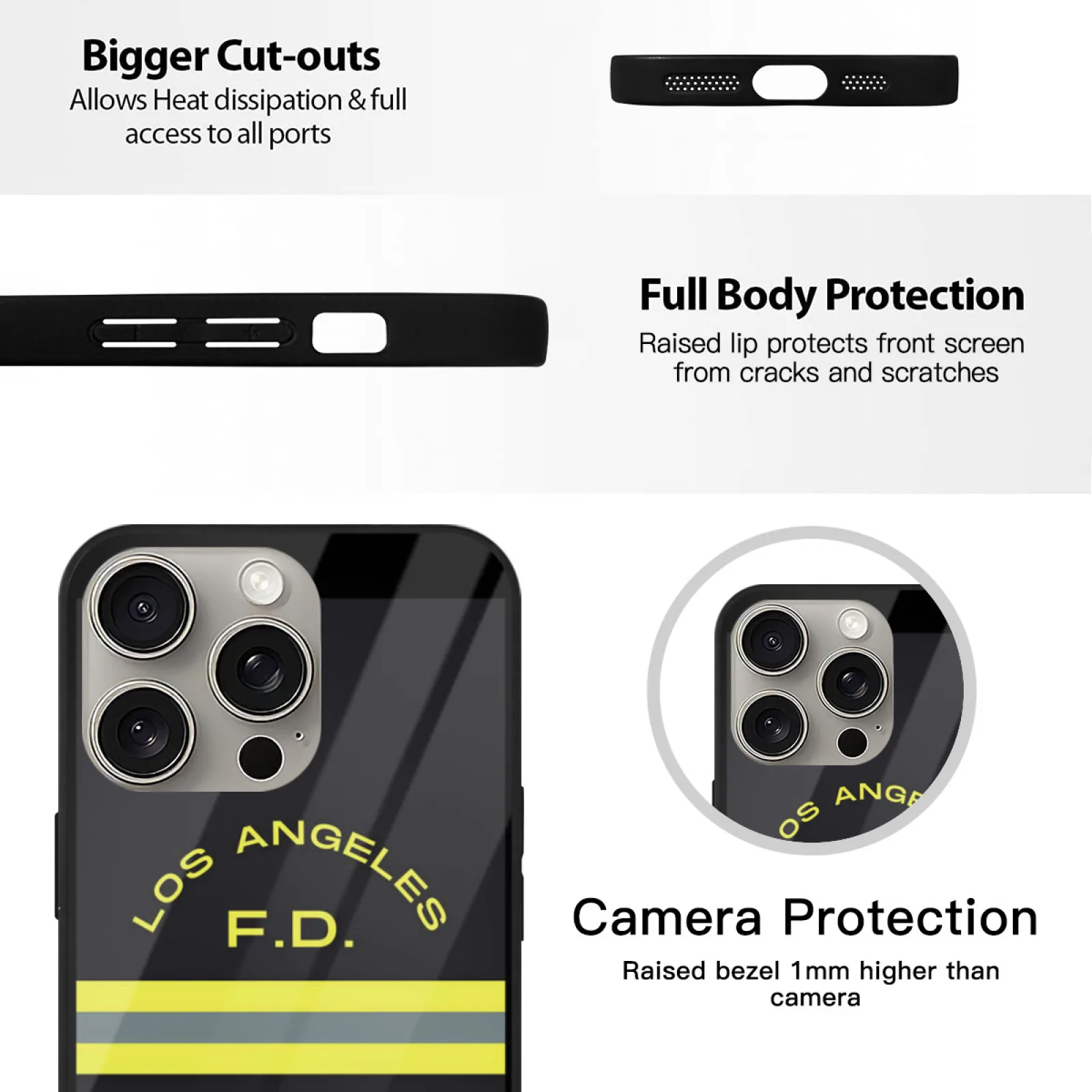 Buckley Diaz النار سترة ملصق جراب هاتف آيفون 16 15 14 13 11 12 Mini Xr X 16Puls 15Pro الحالات الناعمة 9 1 1 9 1 برنامج تلفزيوني